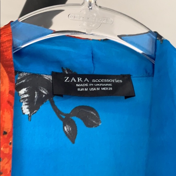 Zara bodysuit blue silky OBO - Picture 3 of 4
